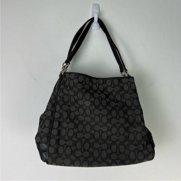 Coach Handbags - Coach Phoebe Shoulder Bag black on black soho